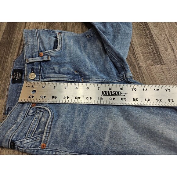 Citizens Of Humanity Women Size 23 Rocket Crop High Rise Skinny Distressed Jeans - Picture 14 of 15